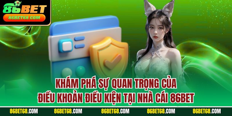 Khám phá sự quan trọng của điều khoản điều kiện tại nhà cái 86BET